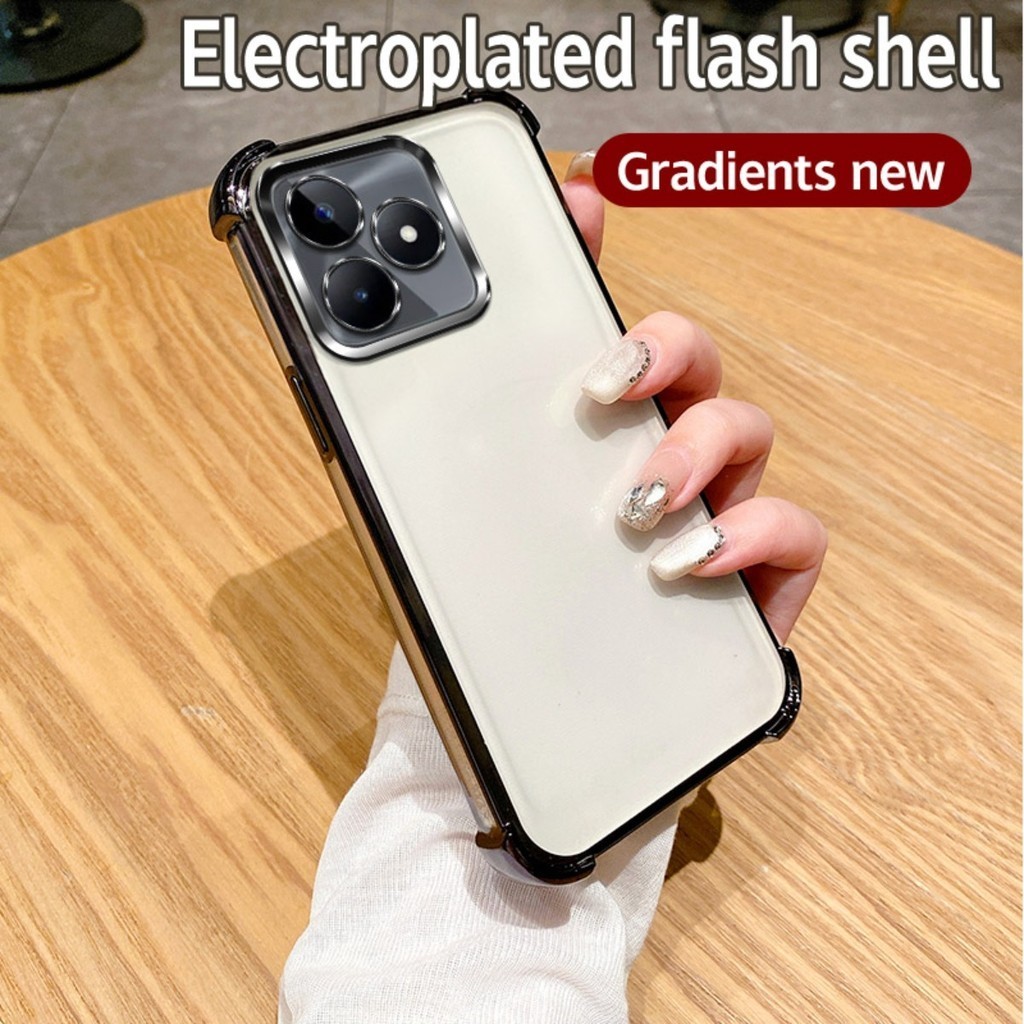 เคสสําหรับRealmeหมายเหตุ50 C55 C53 C51 C35 C33 C31 C30 C30S C11 C12 C15 C25 C25S C2 C20 V25 9 PRO PL