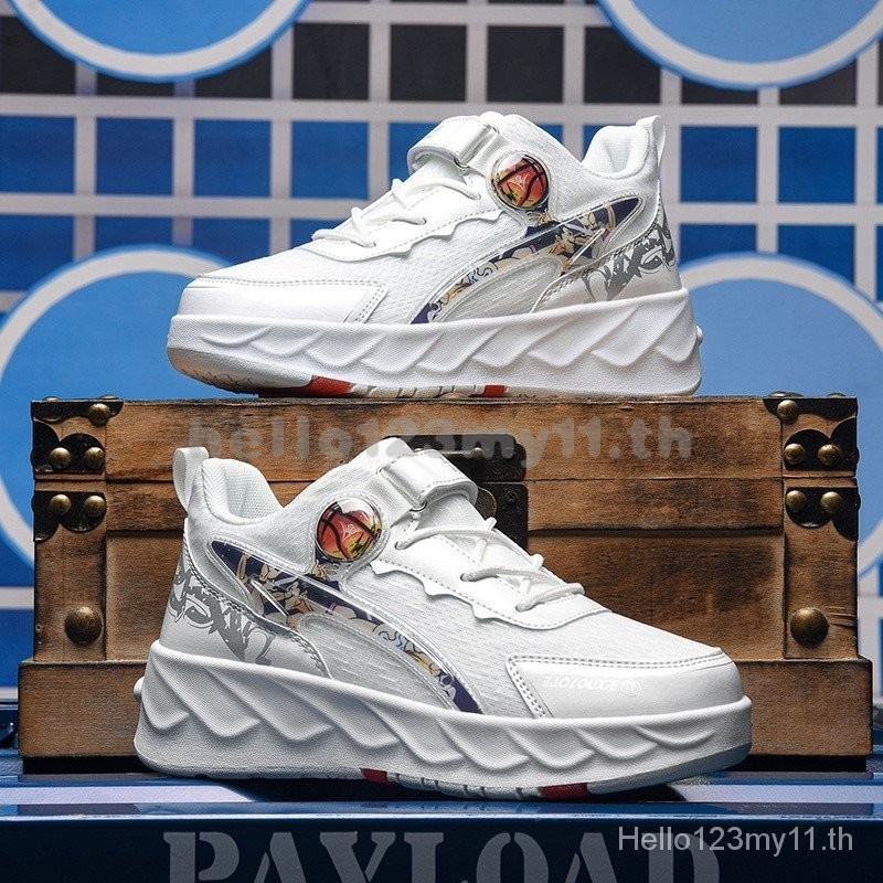 Ready Stock 4-WHEEL Runaway Children's Roller skate shoelace Light Men Women Runaway Shoes Youth LED