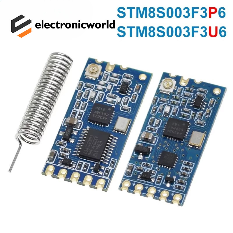 433mhz HC-12 SI4463/4438 โมดูลพอร์ตอนุกรมไร้สาย 1000m เปลี่ยนบลูทูธใหม่