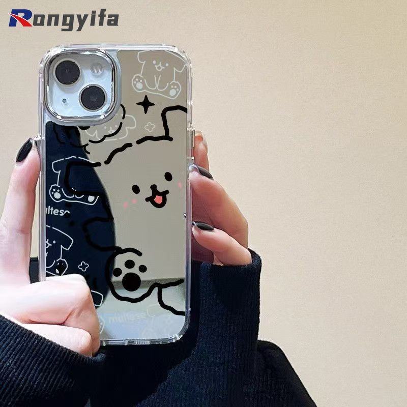 การ์ตูนวิ่ง Pachacco กระจกสําหรับ Xiaomi 14 13T 12T 12S 11T Pro 13 12 Mi 11 Lite 12X 12 Ultra Civi 2 Poco X3 X4 M4 Pro Redmi K60 K50 Ultra 5G น่ารักเคสโทรศัพท์ฝาหลัง