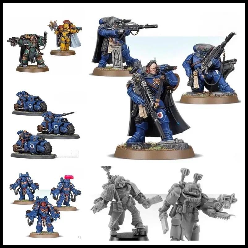 Space MARINES CENTURION ASSAULT SQUAD Unpainted เรซิ่นรุ่นทีม Series ทีมสมาชิก Miniatures รุ่น Resin Table War เกม Chessman อุปกรณ์เสริมเกมกระดานชิ้น