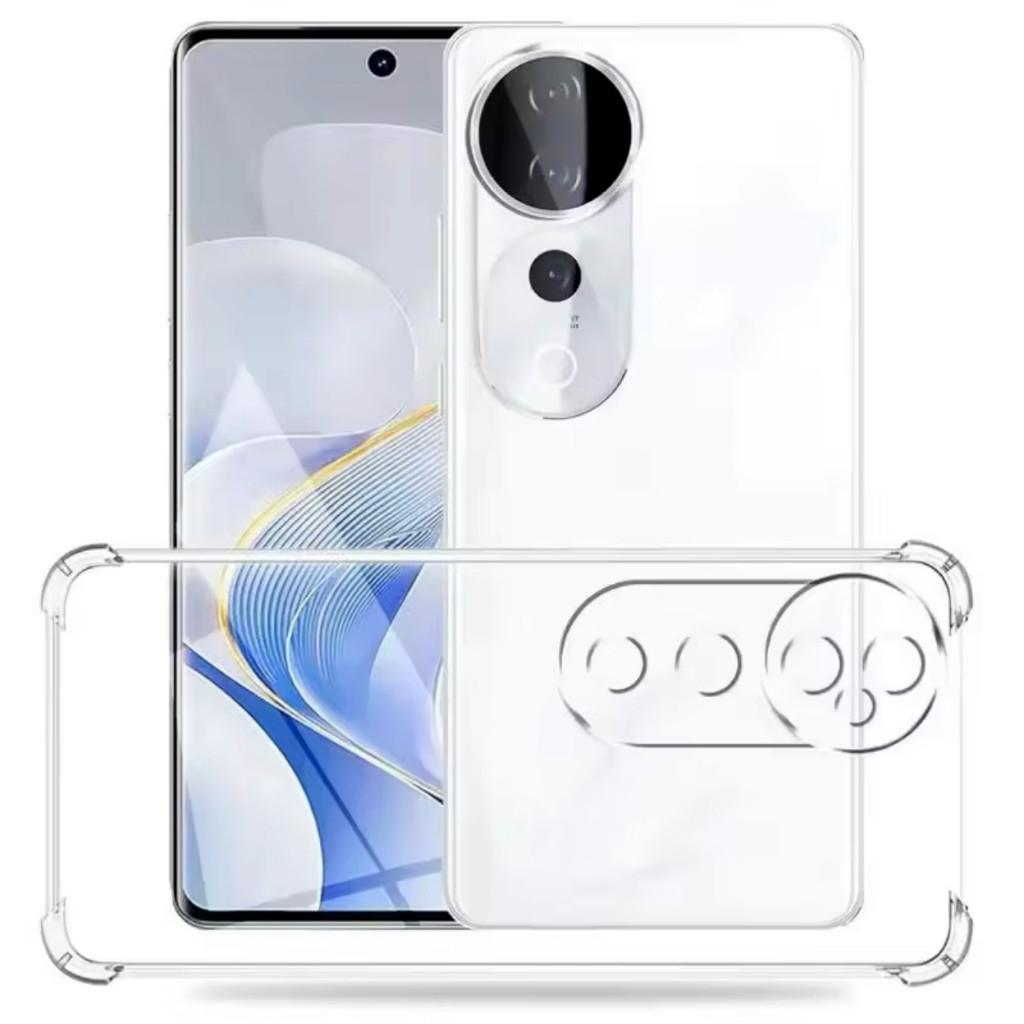 เคสซิลิโคน CASE for vivo V40/V40pro/V60/V50/V50lite/Y29/Y19S/Y28S/Y100/Y200/Y28/Y39 TPU เคสมือถือ เคสใส นิ่ม กันกระแทก