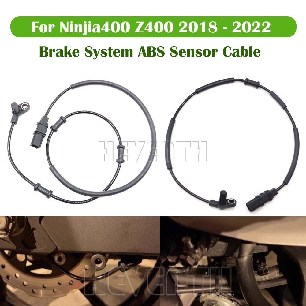 Z 400 ด้านหน้าด้านหลังเบรคระบบ ABS Sensor สําหรับ Kawasaki Ninja 400 Ninjia400 Z400 2018-2022 2021 2