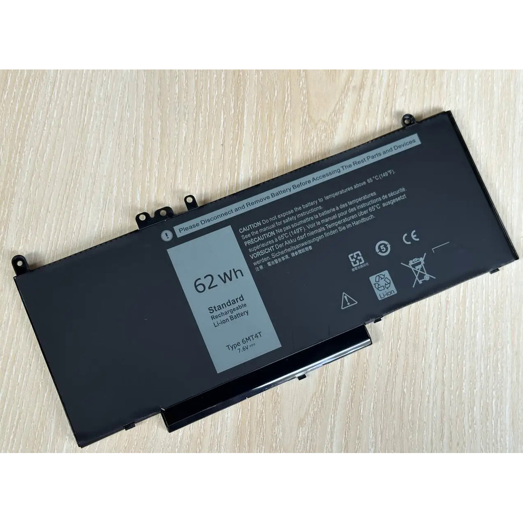6MT4T แบตเตอรี่แล็ปท็อป for DELL Latitude E5470 E5570 M3510 15.6" Sereis 7V69Y TXF9M 79VRK 07V69Y