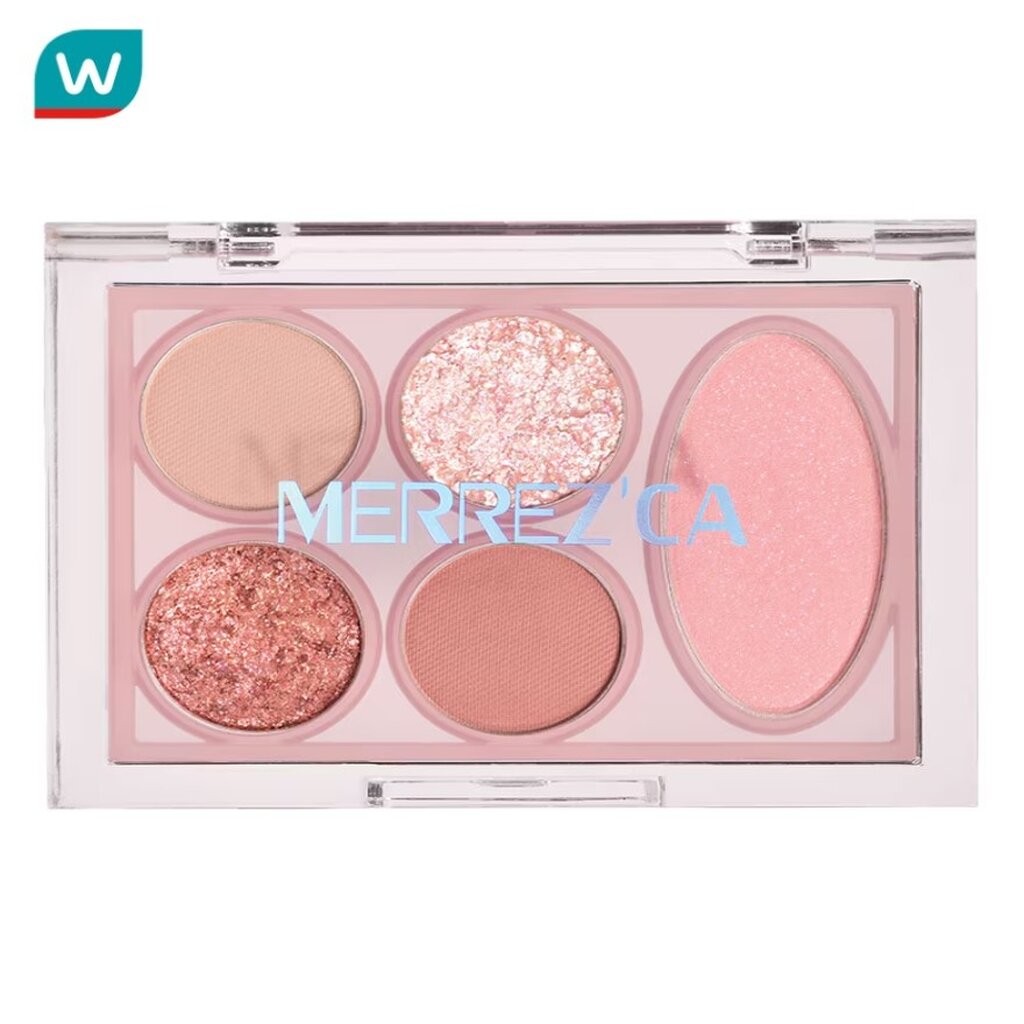 Merrez'Ca เมอร์เรซกา อายแอนด์ชีก คัลเลอร์ พาเลต 4ก. 02 ครัช ออน ยู