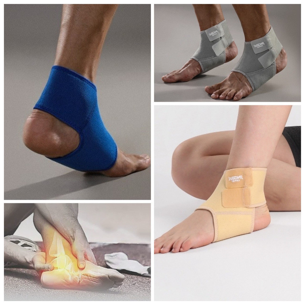 👉 พยุงข้อเท้า สายรัดข้อเท้า ที่รัดข้อเท้า กีฬา Full support ปรับขนาดได้ ผ้าข้อเท้า ankle support ป้อ