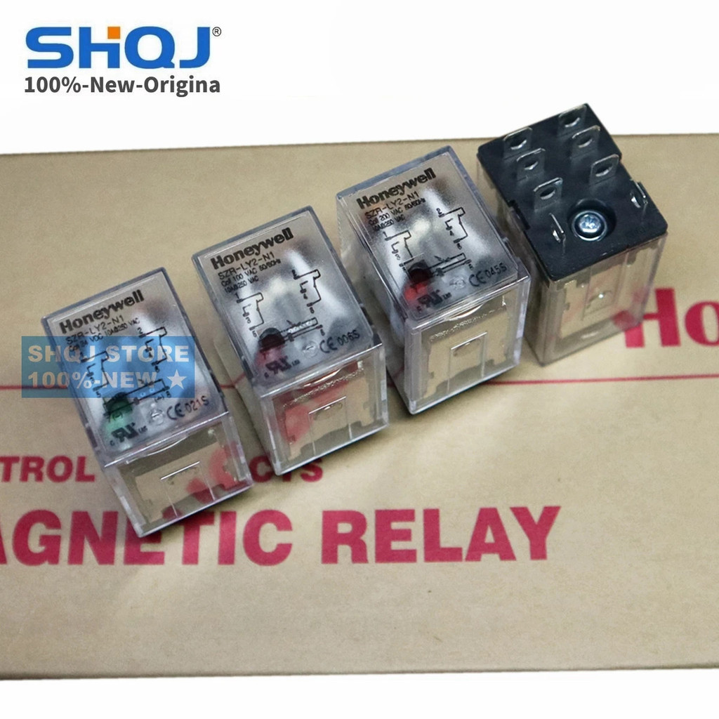 100%-รีเลย์ใหม่ SZR-LY2-N1 24VDC 200VAC 100VAC SZX-SLF-08N ใหม่และต้นฉบับ IDUI