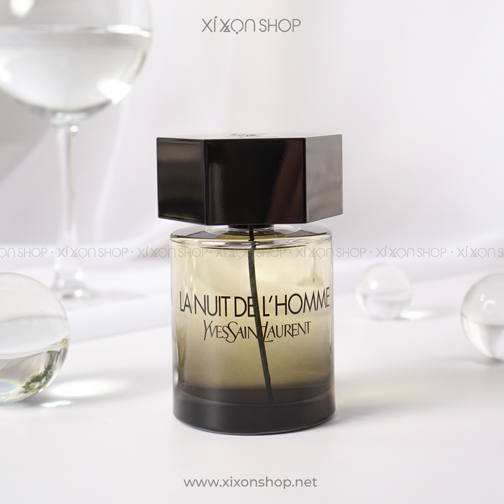 [น้ําหอมแท้แบ่งขาย ]La Nuit de l'Homme EDT 2ml/5ml/10ml perfume น้ําหอมผู้ชาย พร้อมส่ง