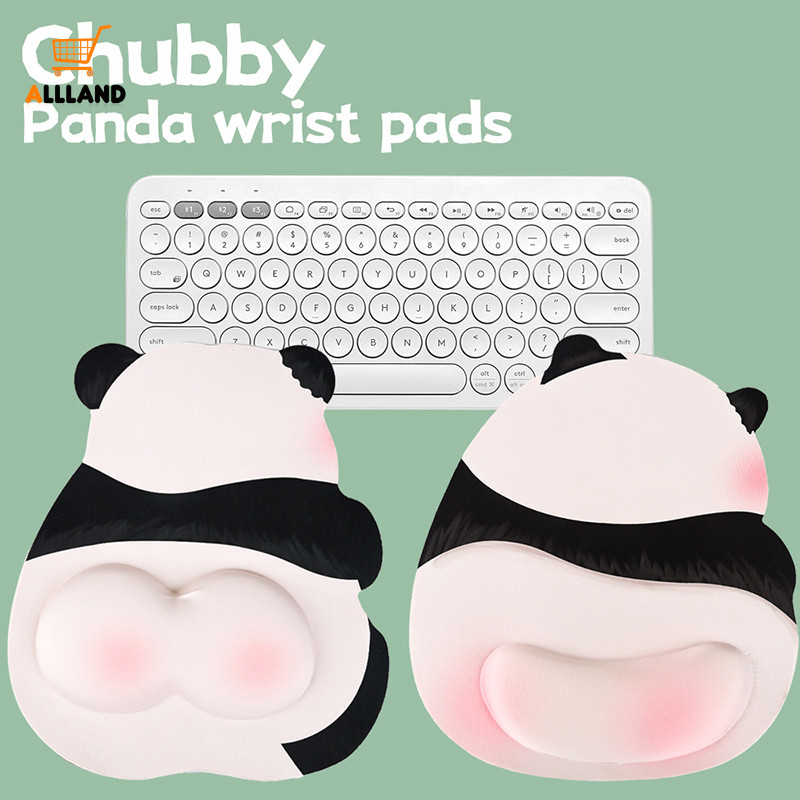 Creative Panda Butt Modeling Rubber Memory Foam Mousepad - แผ่นรองเมาส์คอมพิวเตอร์กันลื่นนุ่มสบาย