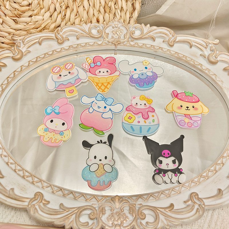 ไอศกรีม Sanrio เครื่องประดับอุปกรณ์เสริม DIY