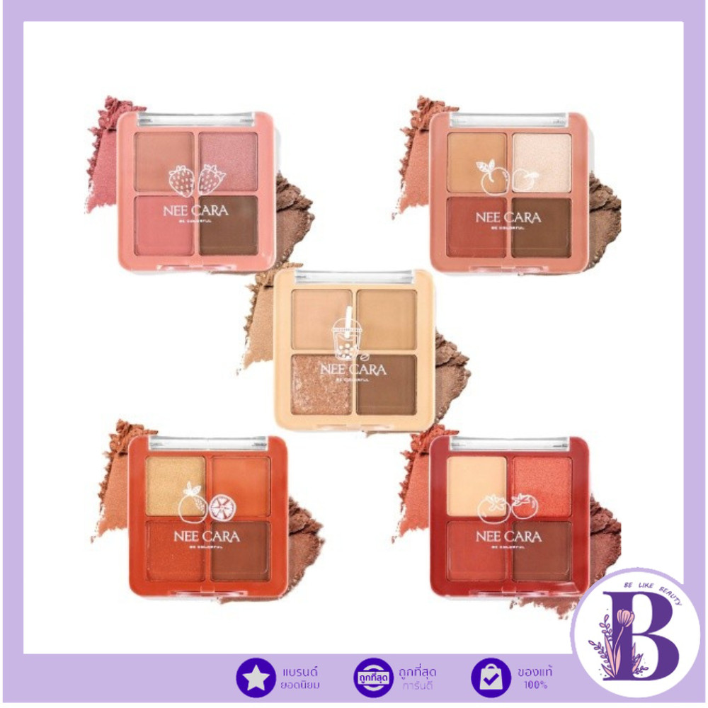 N319 NEE CARA โฟว์เฉด อายแชโดว์ พาเลท มินิ