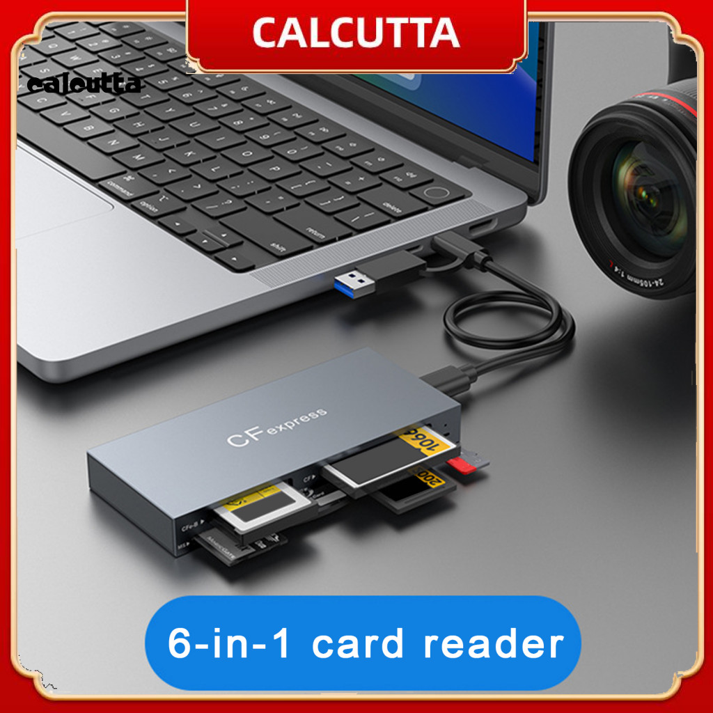 [calcutta] เครื่องอ่านการ์ด Usb 3.2 Gen 2 Plug Play Card Reader Usb 3 ความเร็วสูง