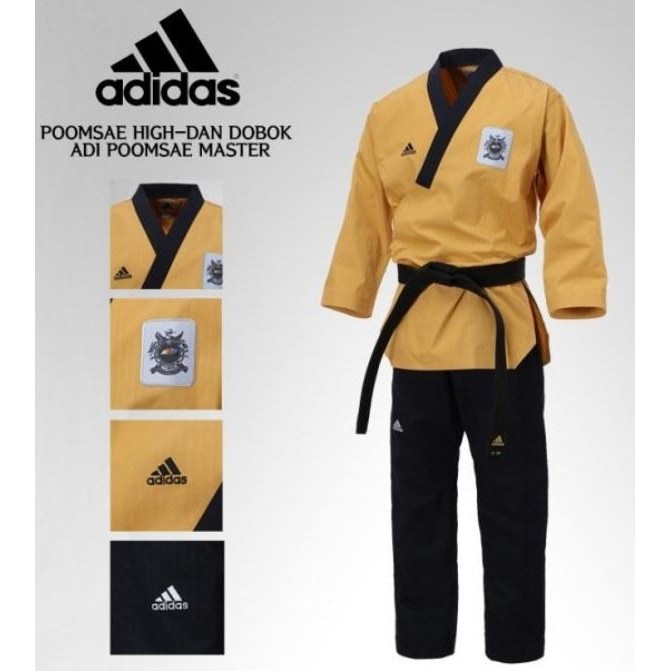 Adidas Taekwondo Karate Silat Kungfu Poomsae High Dan Master Uniform