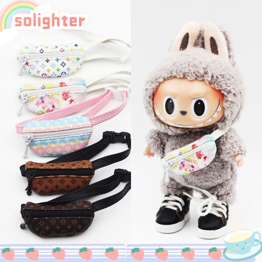 กระเป๋า SOLIGHTER Labubu,|Jp ตุ๊กตากระเป๋าเป้สะพายหลังตุ๊กตา 1/6 ตุ๊กตา BJD EXO KPOP ตุ๊กตา Lina Belle ตุ๊กตากระเป๋าสําหรับ 15-20 ซม. Labubu