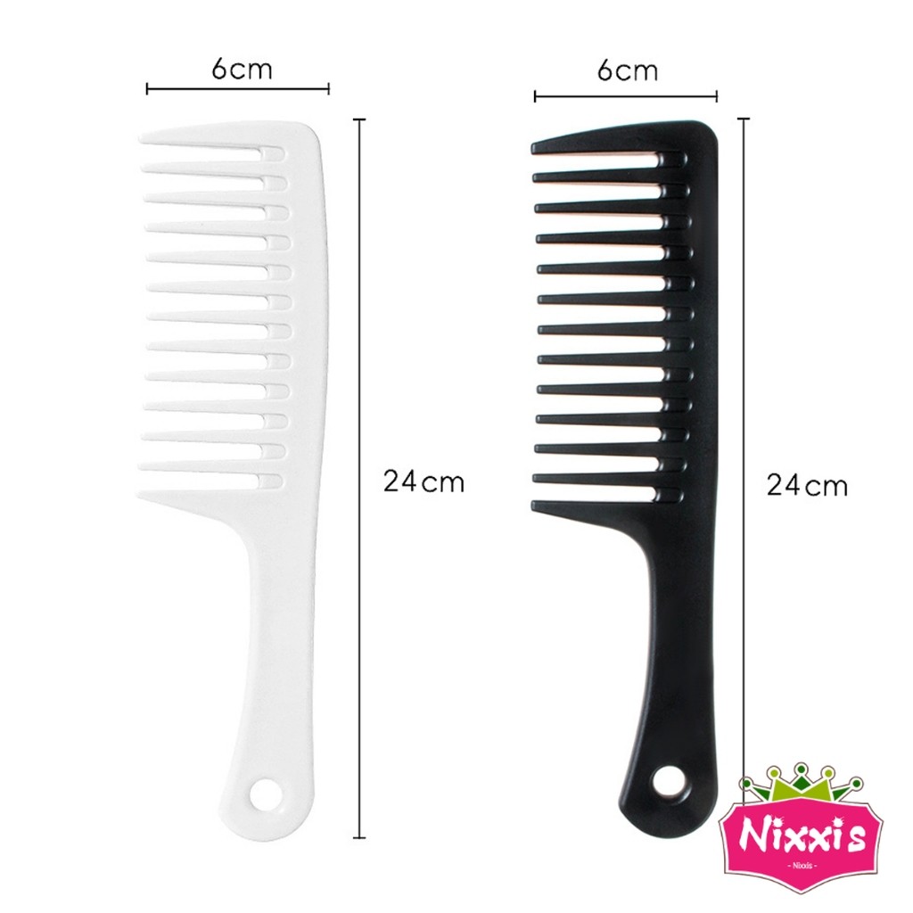 NIS หวีห่าง หวีผู้หญิง หวีขนาดใหญ่ ความยาว 24 ซม. สำหรับช่างทำผมในร้านทำผม Comb - รูปที่ 6
