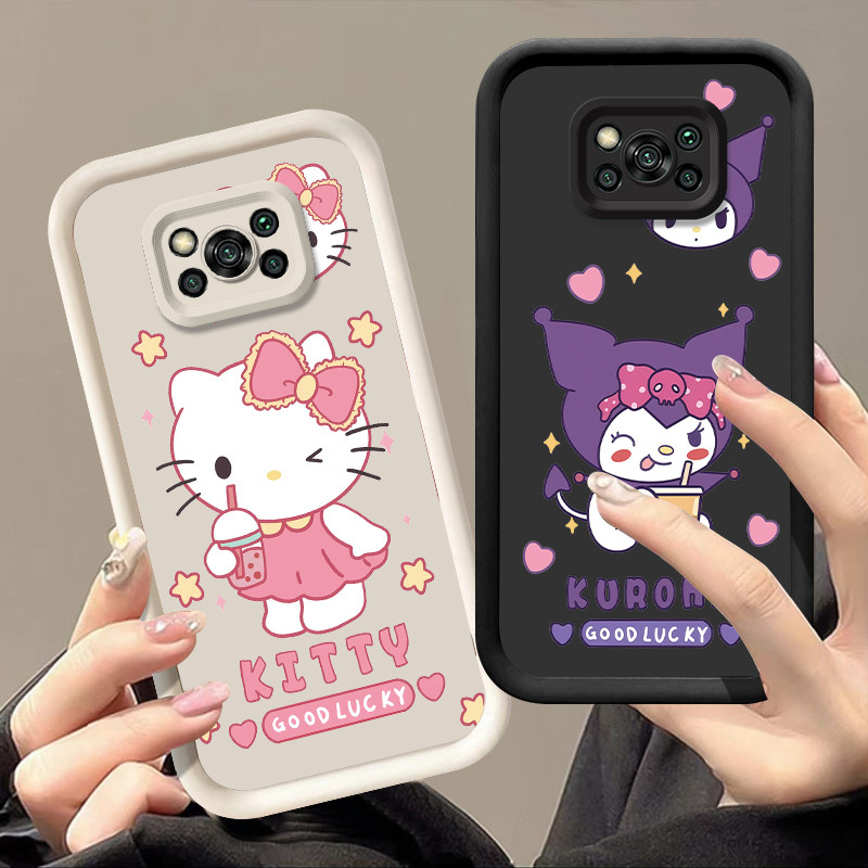 เคส poco x3 pro เคสโทรศัพท์ hello kitty&Kuromi สําหรับ case poco x3 nfc cover bts
