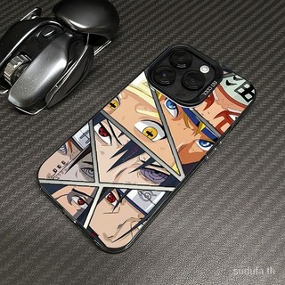 เคสโทรศัพท์แฟชั่นญี่ปุ่นการ์ตูนนารูโตะภาพประกอบสำหรับ iPhone 16PROMAX 16 15 14 13 12 11 PRO MAX 15PROMAX 14PROMAX XR xsmax 7plus เคสกันกระแทก