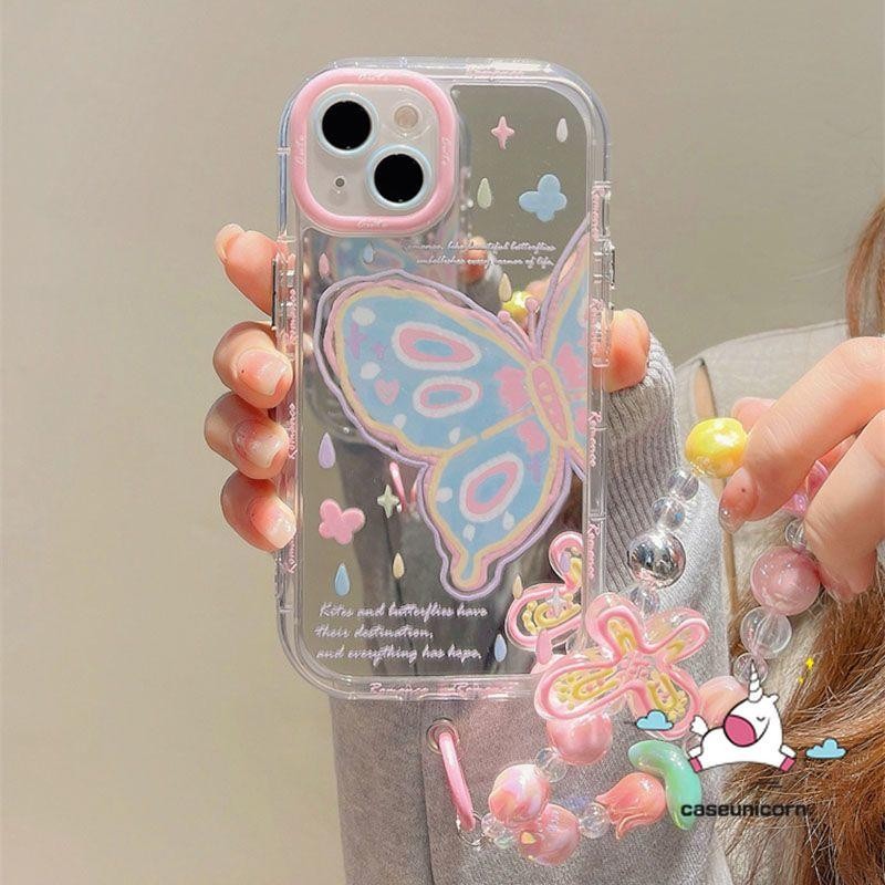 สําหรับrealme C67 C51s C20 C25 C15 C53 หมายเหตุ 50 C30 C35 65 5 5i 5s 6i C11 C35 C21Y C3 C51 C20A C25Y C25s Narzo 20 Love Heart Dreamyสร้อยข้อมือผีเสื้อหัวใจหัวใจหัวใจStary 50 Dreamy 50 Luxuryสร้อยข้อมือ