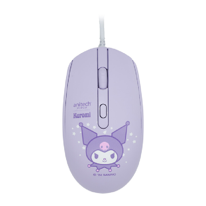 ANITECH เมาส์มีสาย ซานริโอ รุ่น KU-A551-PU สีม่วง