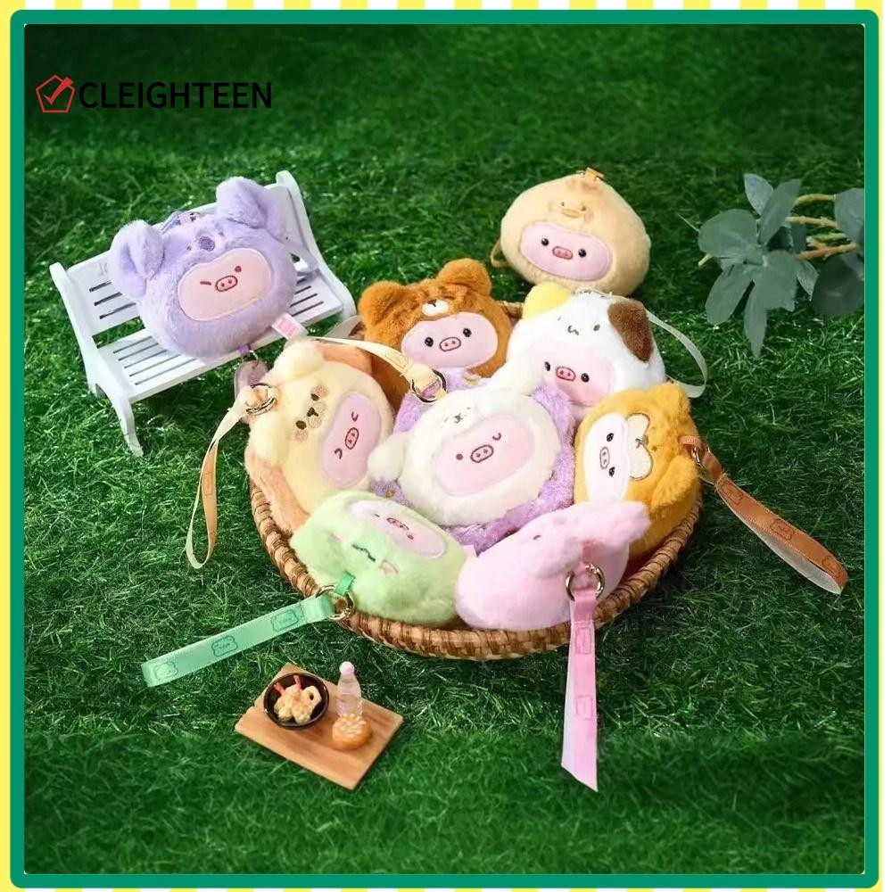Cleighteen ของเล่นตุ๊กตา,ตุ๊กตาตกแต่งโต๊ะกล่อง,อะนิเมะรูปหมูน้ําผึ้งอะนิเมะการ์ตูนรูปสําหรับของขวัญเด็ก