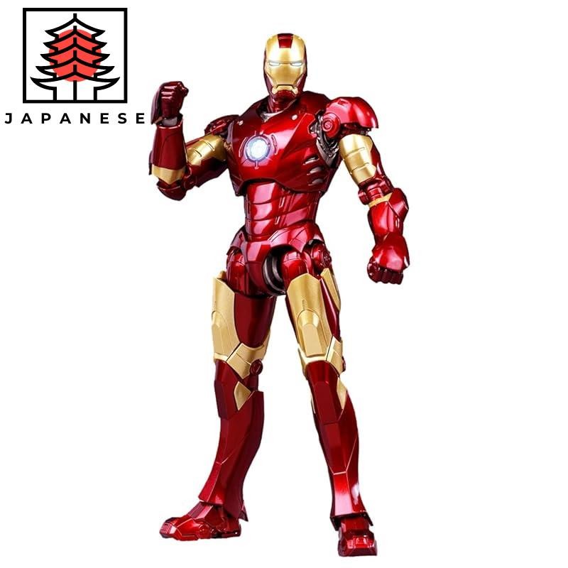 [Direct from JP]HiPlay 1/12 Infinity Saga Iron Man MK3, MK5, MK6 Fully Poseable Model Kit Set