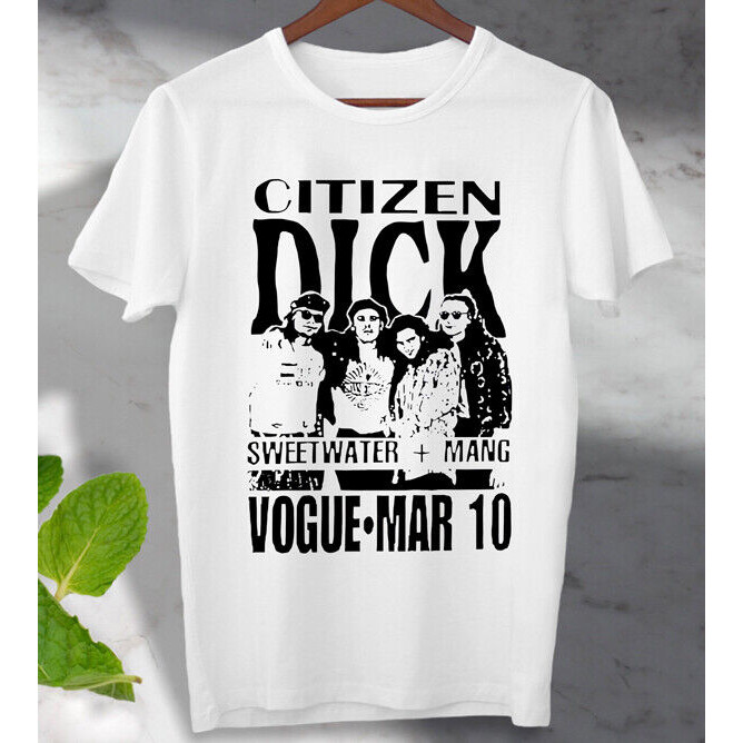 Citizen Dick เสื้อยืด Fictional Band Rock Grunge ภาพยนตร์เสื้อยืด Top Ideal ของขวัญ