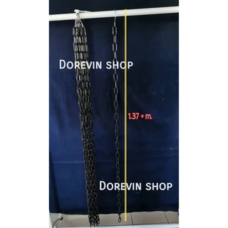[โซ่พลาสติก] โซ่ 35 ห่วง แขวนสินค้า จัดระเบียบเสื้อผ้า มีหลายสี ยาว 135 cm มีราคาส่งสนใจทักแชท สินค้าพร้อมส่ง