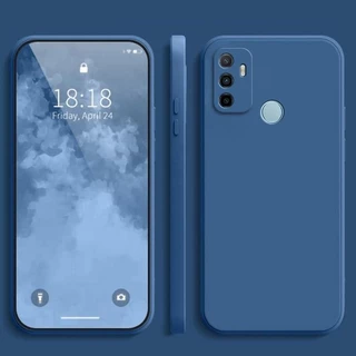 เคส OPPO A53 2020 / A33 สีทึบ OPPO A33 A53 2020 เคสป้องกันซิลิโคนป้องกันการตกสีธรรมดาเรียบง่าย YT