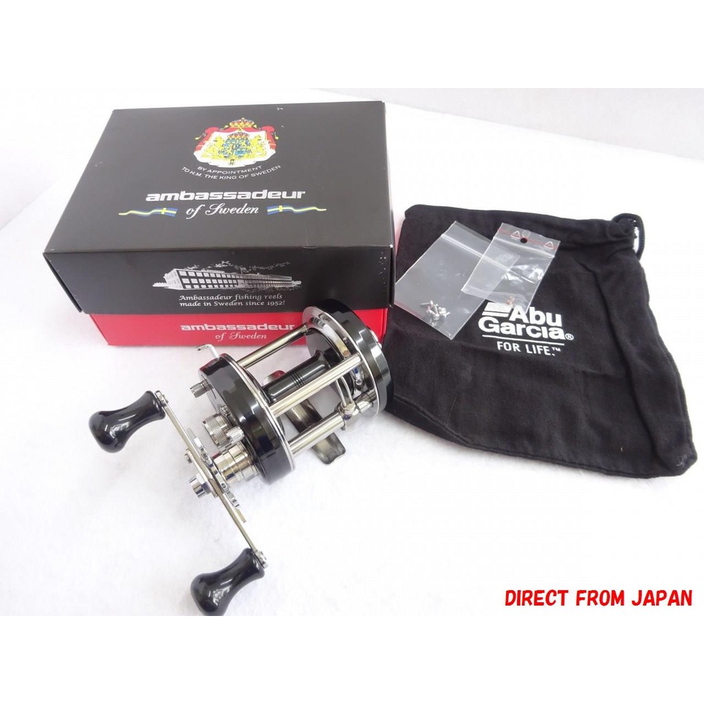 Abu Garcia รอกตกปลา Abu Ambassador 6500C Factory Tune สีดำ =DIRECT FROM JAPAN=