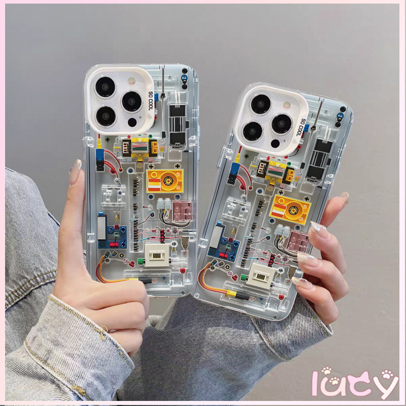 🔥Lucy🔥ส่งจากไทย เคสโทรศัพท์มือถือนิ่ม เคสไอโฟน กันกระแทก สําหรับ 16 11 12 13 14 15PRO MAX 7Plus XS/R XSMax เครื่องเกม