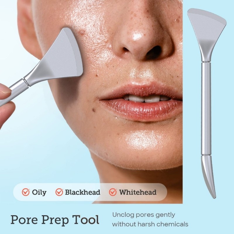 Kiss Pimple Popper Tool เครื่องกําจัดสิวหัวดําสแตนเลสสําหรับทําความสะอาดรูขุมขนอย่างล้ําลึก