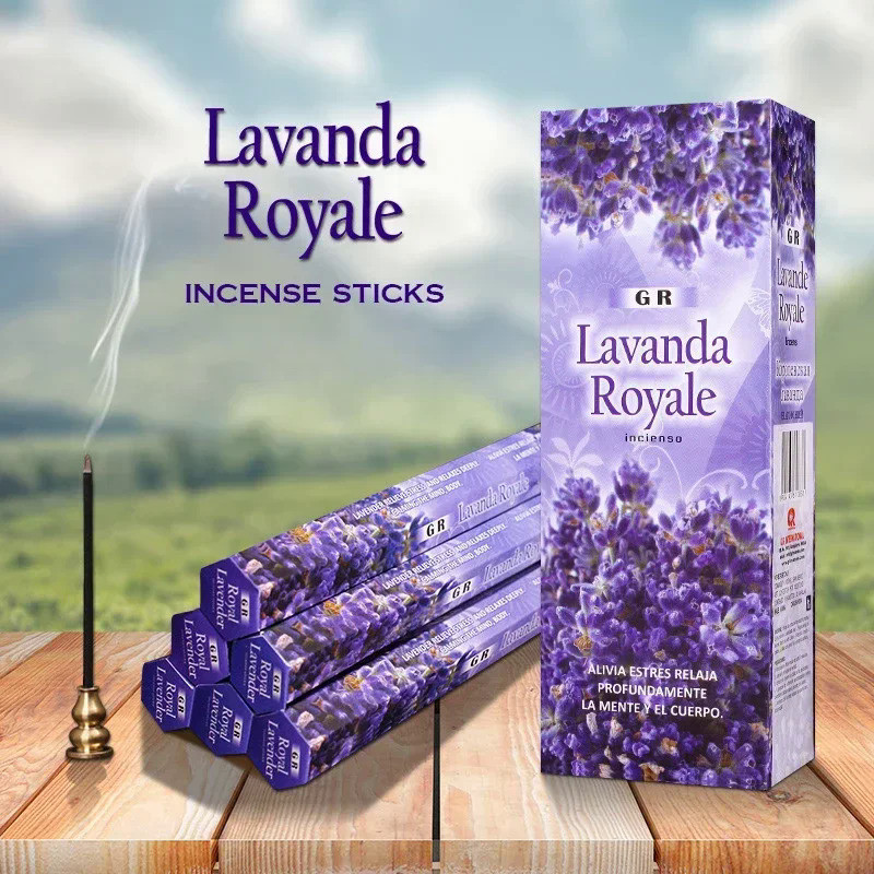 120sticks India Sandalwood Incense Sticks Meditation Lavender Sage Palo Santo Rose Line Incense Arom