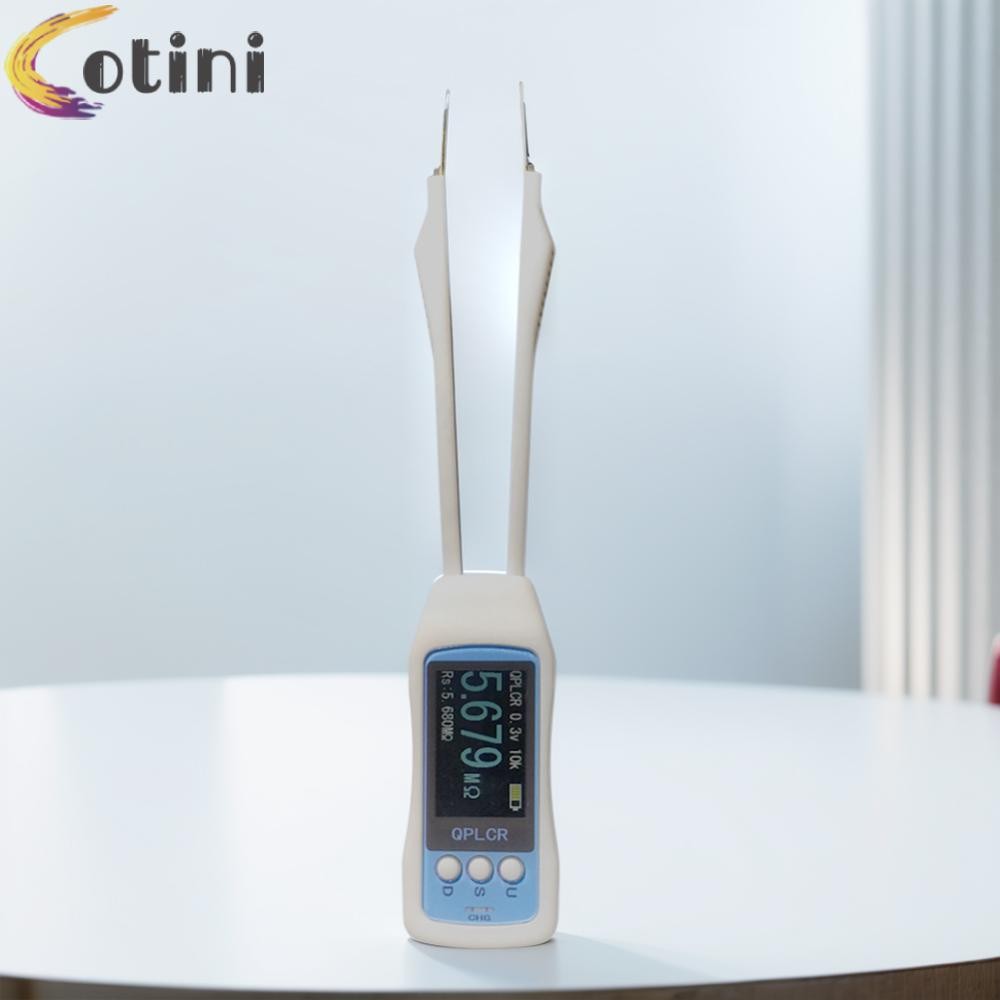 Lcr Bridge Meter จอแสดงผลดิจิตอลมือถือ LCR Meter Tweezer Smart SMD Tweezer [cotini.th]