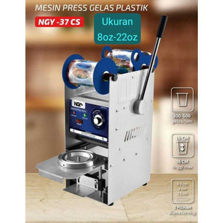 Cup Sealer Mesin Press Gelas Cup C37 Untuk Tinggi Jumbo 22oz