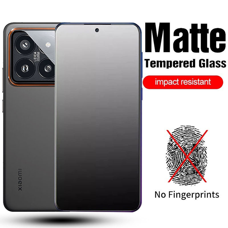 ฟิล์มกระจกด้าน ช่วยลดรอยนิ้วมือ สำหรับ Xiaomi xiomi Mi 17 15T 15 14T 14 13T 13 Pro Max 5G 4G 2024 2025