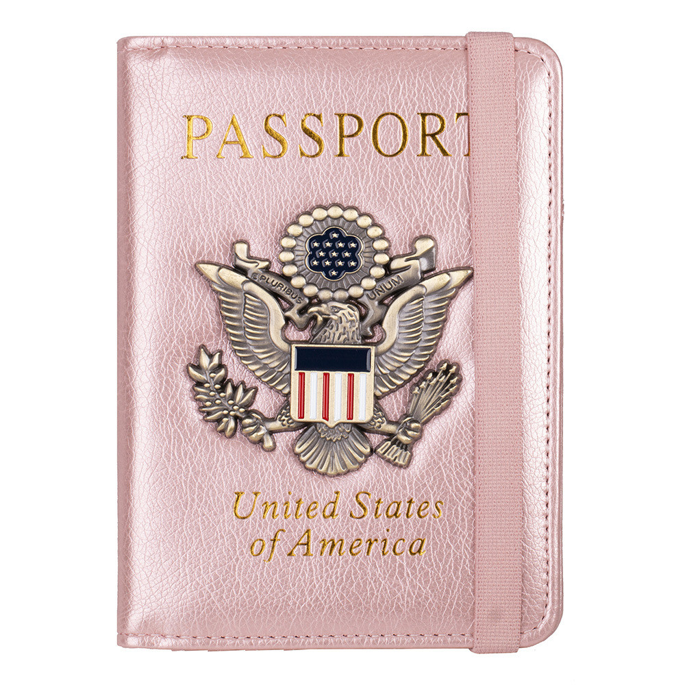 Rfid Passport Protective Case Overseas Study Ticket Passport Holder Passport Bag Card Slot Passport 