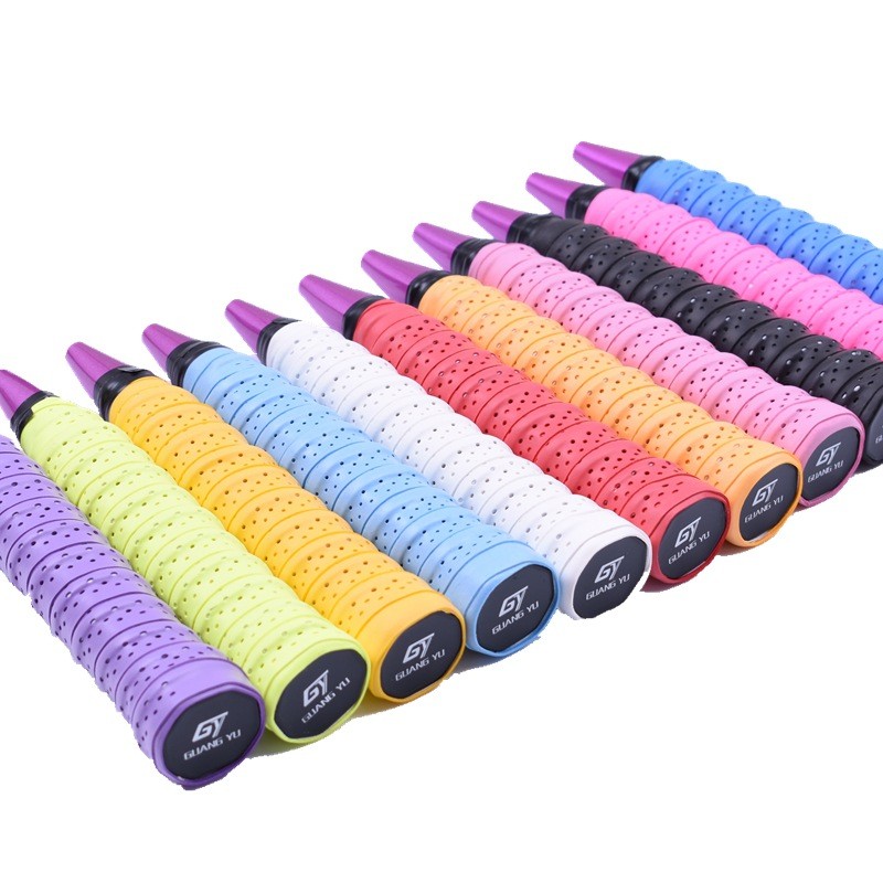 พรุนไม้แบดมินตัน 10 สี ออกแบบเพื่อกันลื่นและดูดซับเหงื่อ เหมาะสำหรับใช้งานอย่างสะดวกสบาย