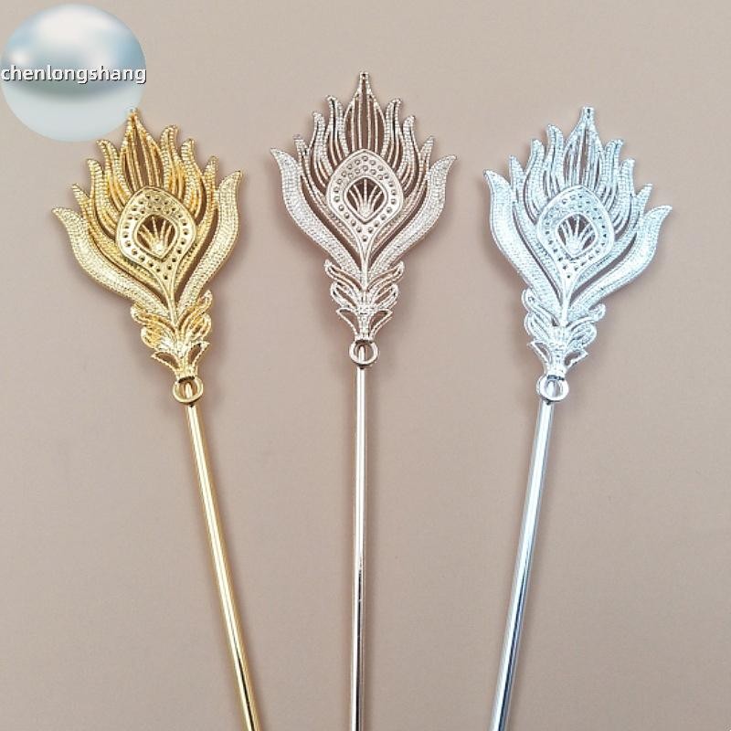 Chenlongshang 10 ชิ้นโลหะผสม Phoenix เชื่อม 163*3.3 มม.เหล็กผม Stick Diy เครื่องประดับอุปกรณ์เสริม EN