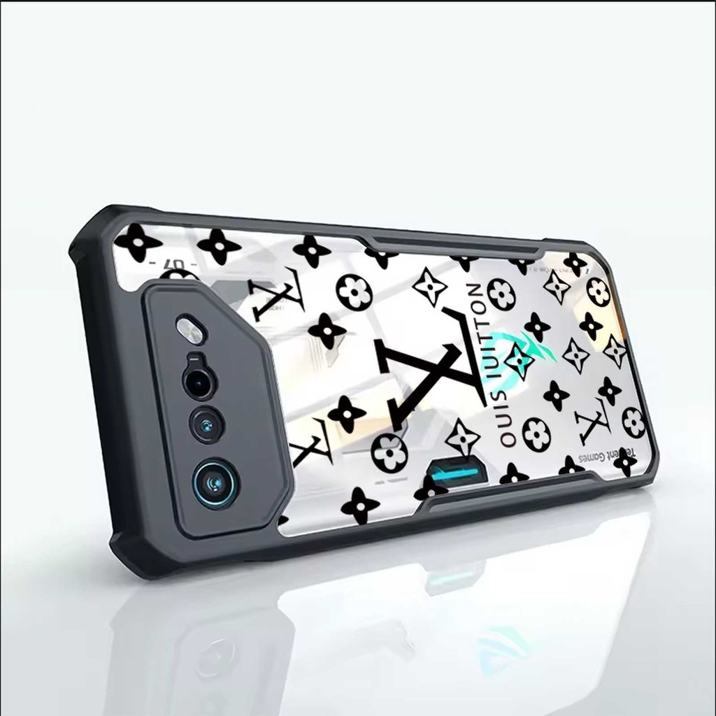 เคสโทรศัพท์สําหรับ ASUS ROG โทรศัพท์ 2 II 3 III 5 5s 6 6D 7 8 9 Pro Ultimate FE Strix อะคริลิคป้องกัน ultrathin ฝาครอบถุงลมนิรภัยกันชนกรณี M01