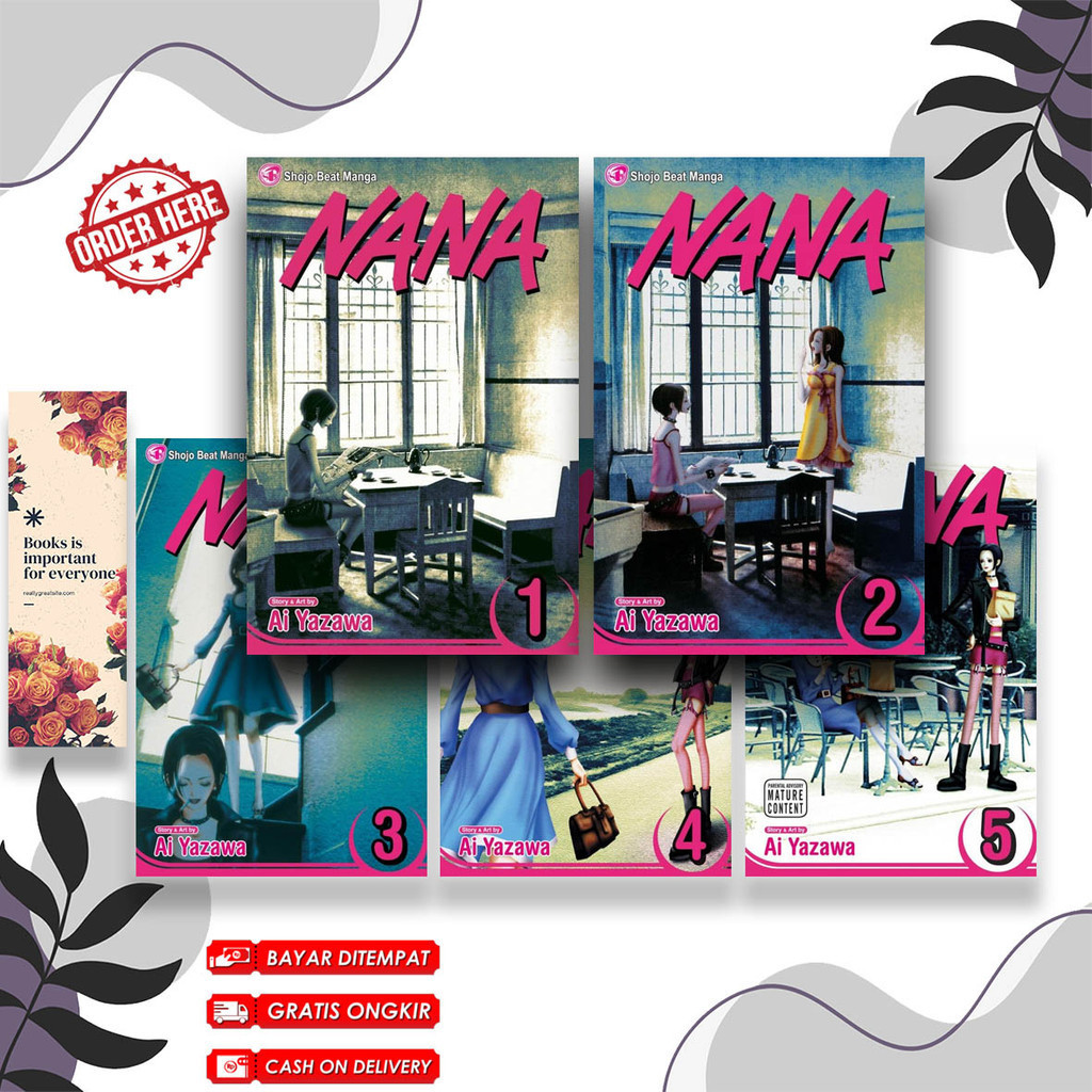 Nana Comic (ชุด 21 เล่ม) โดย Ai Yazawa (ภาษาอังกฤษ)