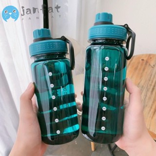 JANFAT กาต้มน้ํากีฬา, ขวดน้ําพลาสติกดื่ม, ความจุขนาดใหญ่แบบพ…