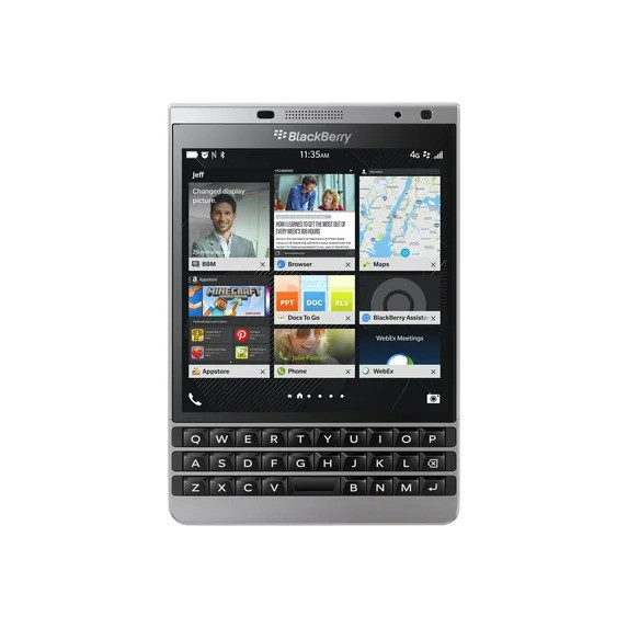 Blackberry Passport Silver Edition Q30-4 Quad Core LTE 3GB RAM 32GB ROM 13.0MP Blackberry OS โทรศัพท