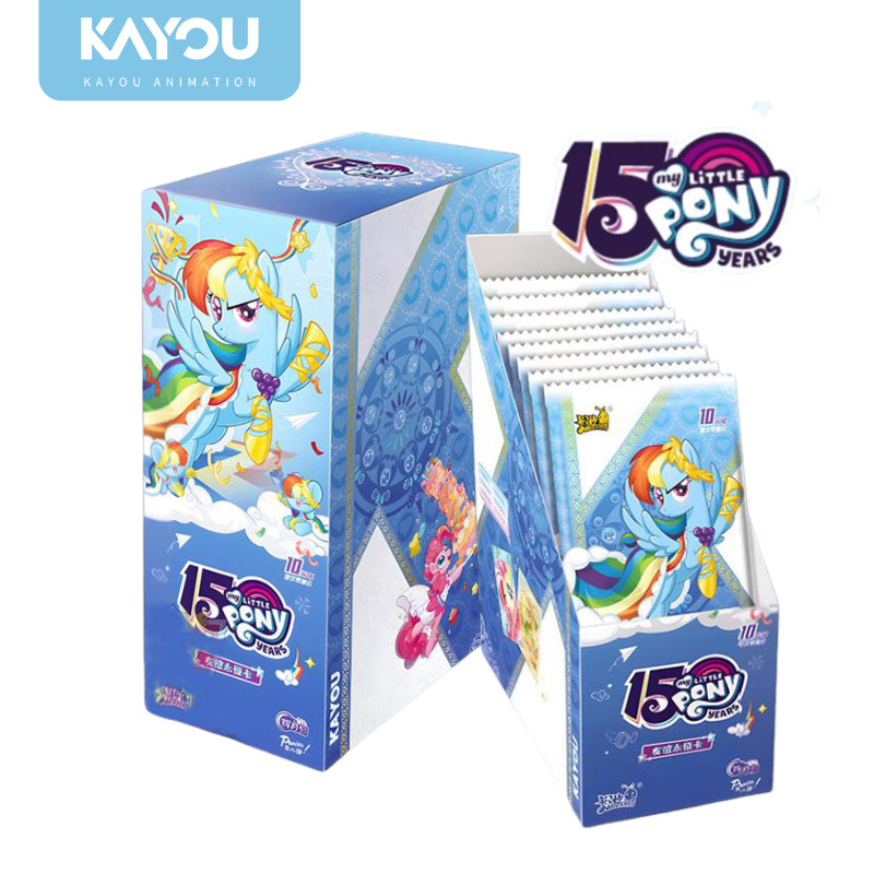 ครบรอบ 15 ปีฉลองบัตรม้าน้อยของฉัน Kaguya กระเป๋า ZR & ZR Shining Celebration Card My Little Pony Car