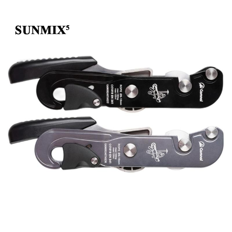 [กีฬาเทรนด์] ปีนหยุด Descender Rappelling Belay Device อุปกรณ์ยิม Self Braking สําหรับปีนเขา Arborist Tree Climbing
