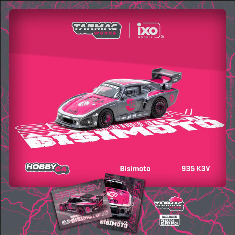 Tarmac Works 1:64 Bisimoto 935 K3V รถโมเดลDiecast
