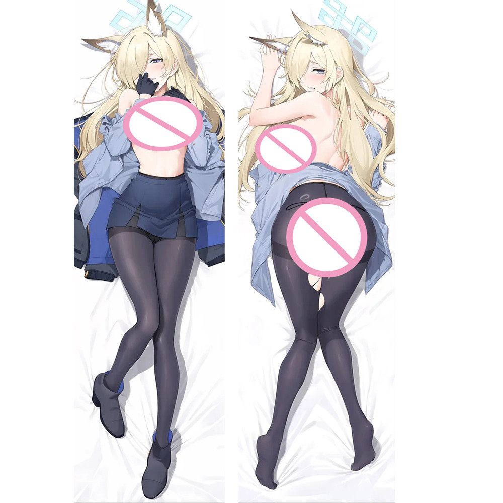 การ์ตูน Blue Archive Ogata Kanna น่ารัก Body Dakimakura ฝาครอบคอสเพลย์ Props อะนิเมะสองด้านพิมพ์ Ota