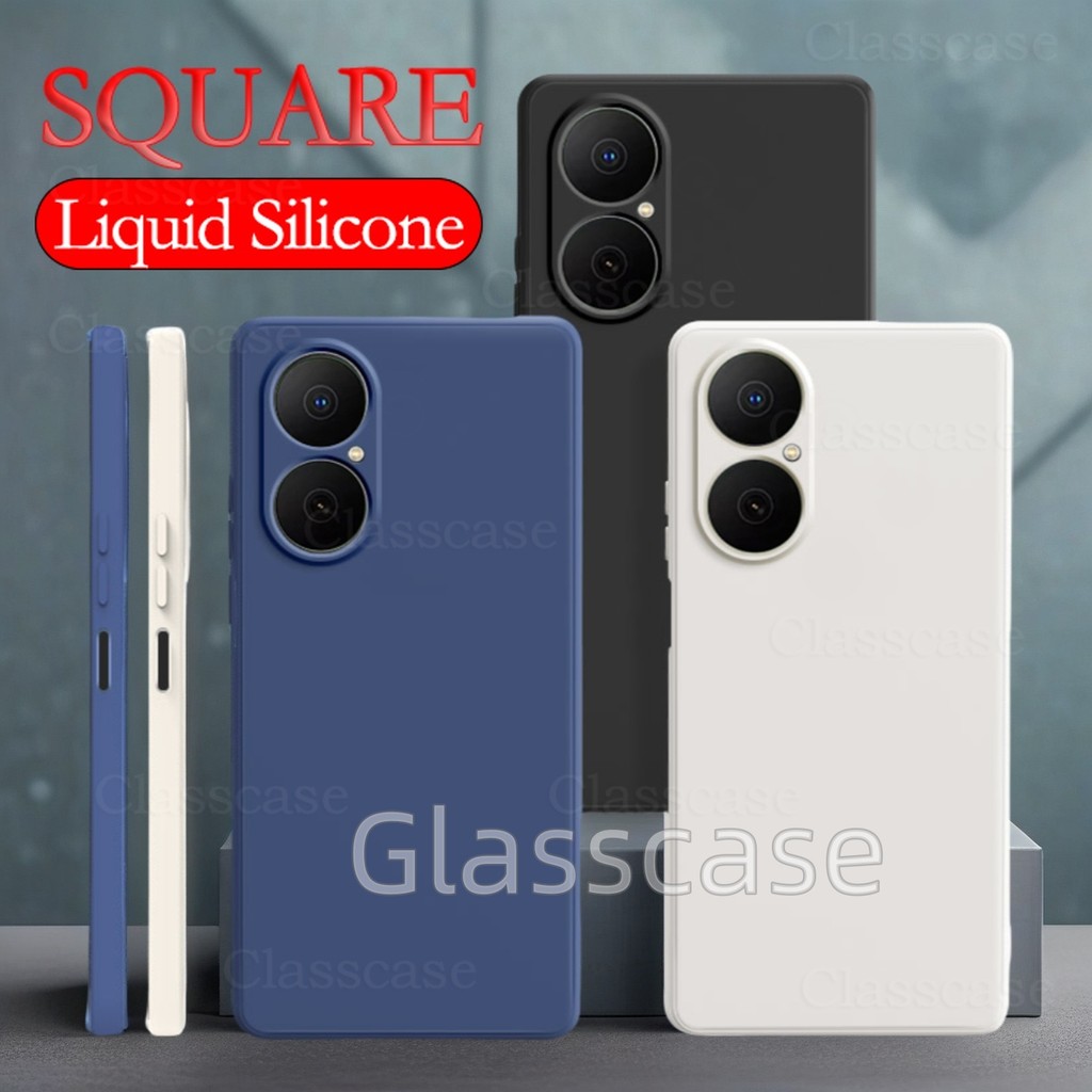 Huawei Nova Y73 2025 สําหรับ Huawei Nova Y73 Y 73 NovaY73 HuaweiNovaY73 ซิลิโคนเหลวเคสโทรศัพท์ป้องกั