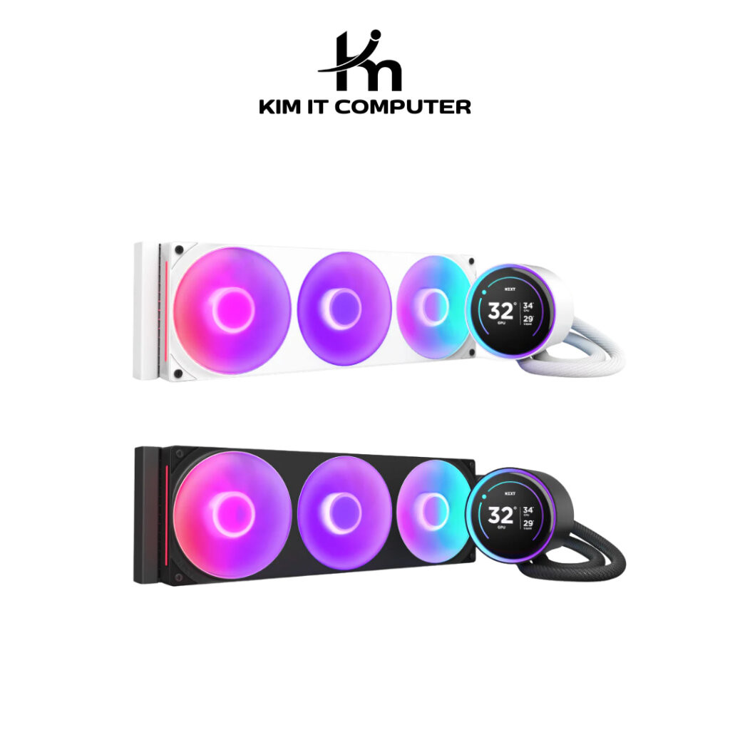 NZXT KRAKEN ELITE 420 RGB V2 (RL-KR42E-B2/W2) 420mm AIO Liquid CPU Cooler