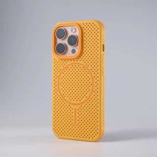 หรูหรา โดปามีน สีตาข่ายกระจายความร้อนเคสโทรศัพท์แม่เหล็กสําหรับ ไอโฟน 12 13 14 15 16 มือโปร สูงสุด 14 15 16 บวก กันกระแทกกลับกรณี