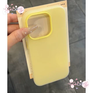 สำหรับ IPhone 16 17 AIR 13 15 12 11 14 Pro Max XR X XS Max 6 7 6s 8 Puls เคส TPU นิ่ม 2in 1สีพื้นแฟชั่นเจลลี่รูปถ่ายใหม่